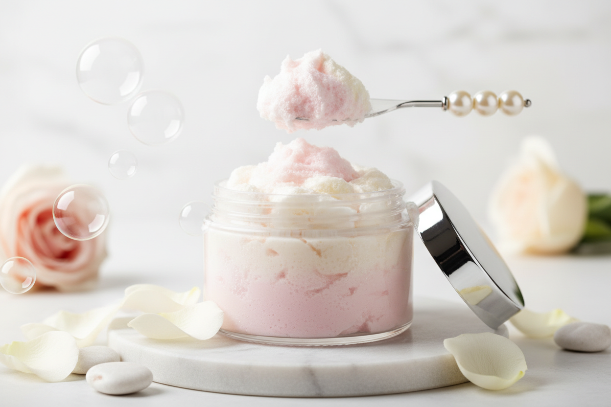Foaming Sugar Scrubs